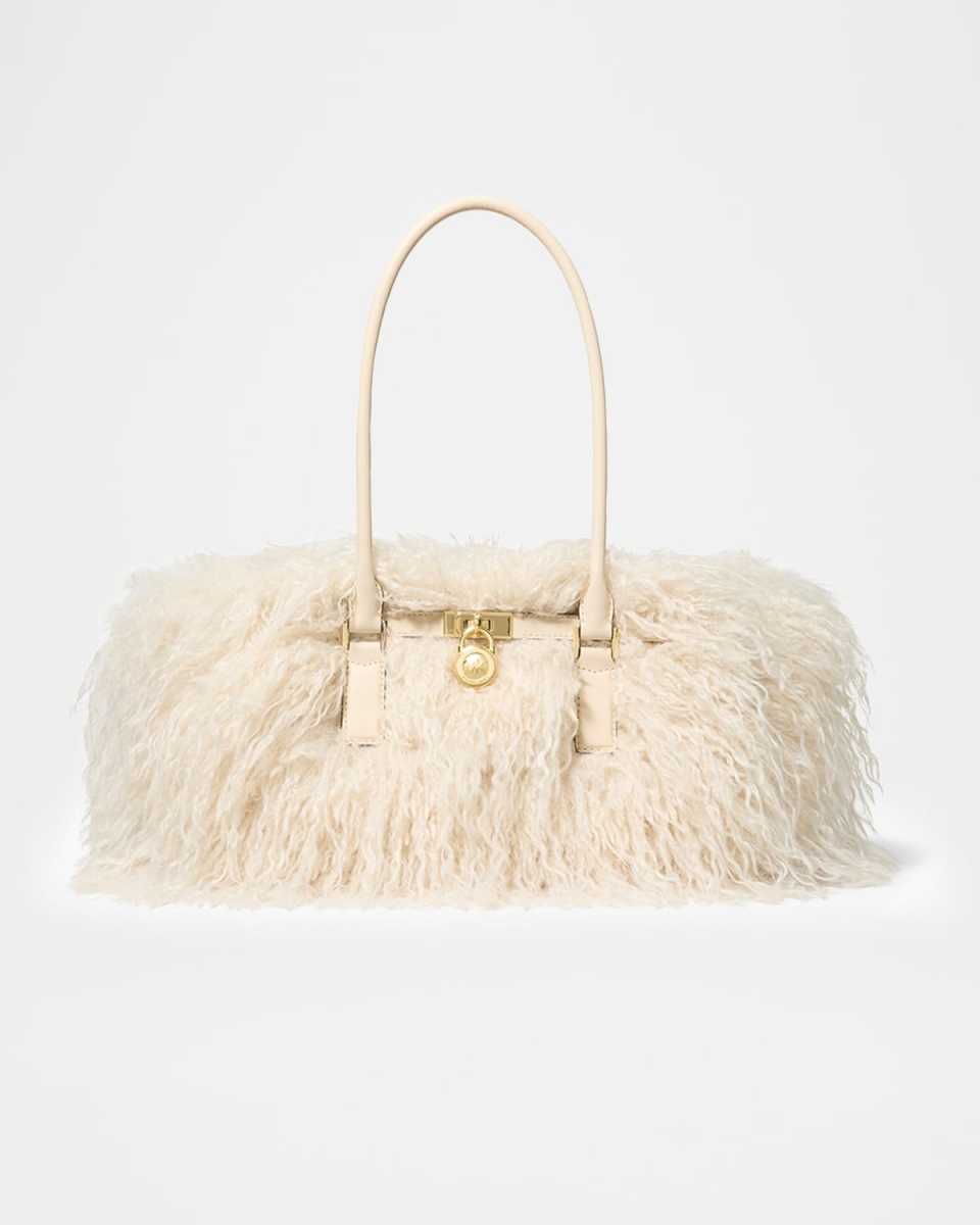 Hamilton Small Faux Fur Tote Bag